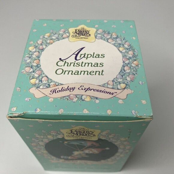 Enesco Precious Moments Ornament Dropping In For The Holidays Clown Parachute - Picture 6 of 10